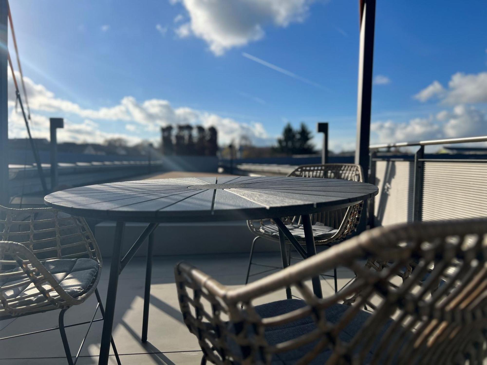 Luxus Loft Ueber Den Daechern Von Roding Esterno foto